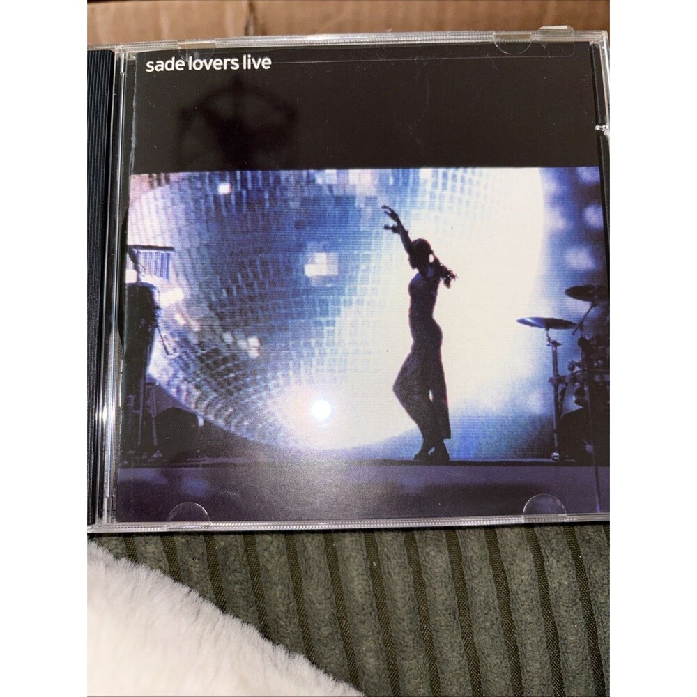 Sade – Lovers Live (CD, 2002 Epic) Soul / Smooth Jazz